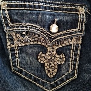 Rock Revival 29×31 easy straight 8/10 jeans